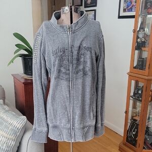 Harley-Davidson Jacket, XL, Gray.